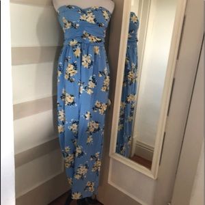 Band of gypsies strapless jumpsuit.